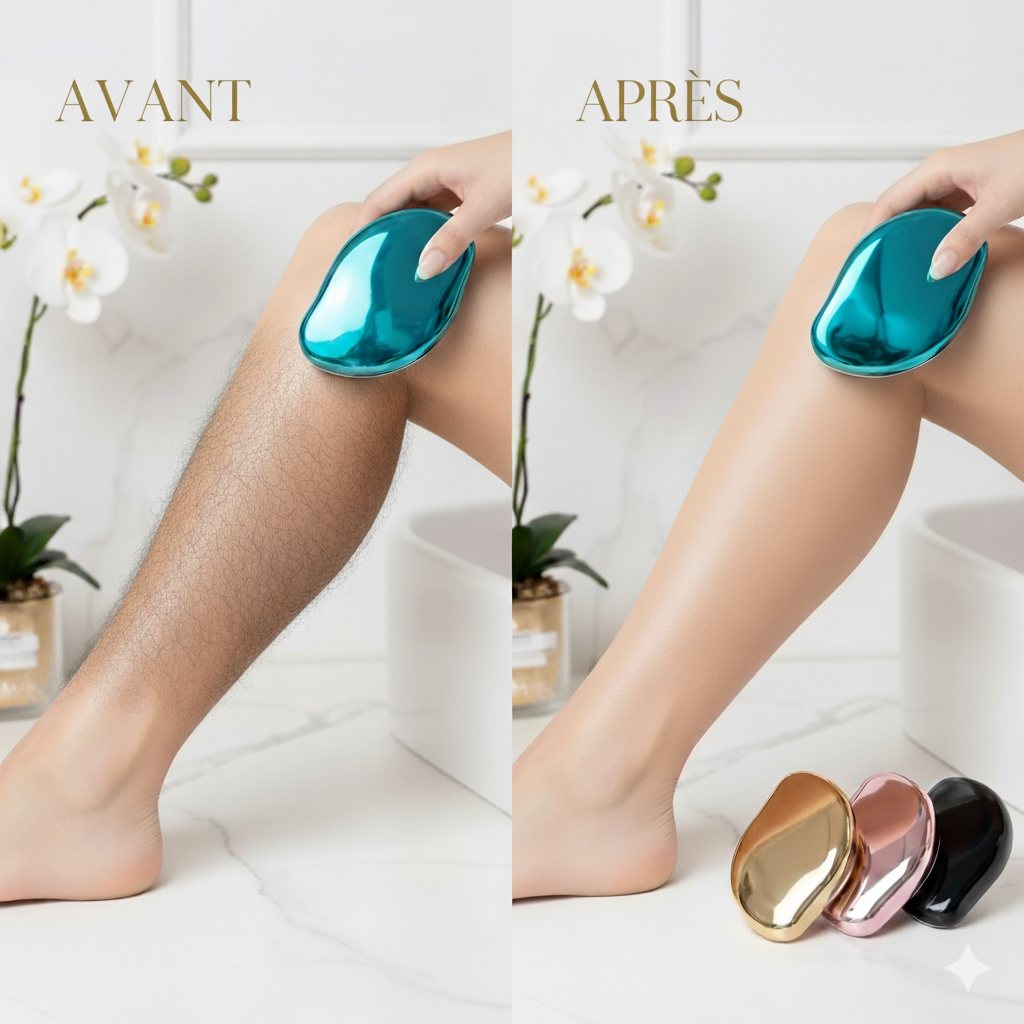 Gomme dépilatoire indolore Crystal hair - visage et corps - homme et femme