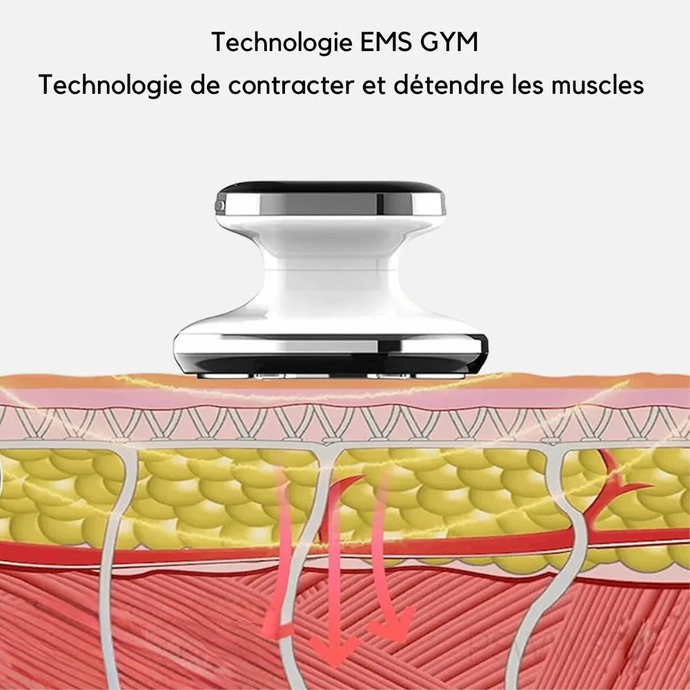 Masseur anti-cellulite 4 en 1 - EMS, Korean RF, SLIM et LED