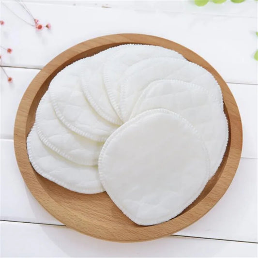 10 disques démaquillants réutilisables en fibre de bambou et coton, doux pour le visage - Skin Care