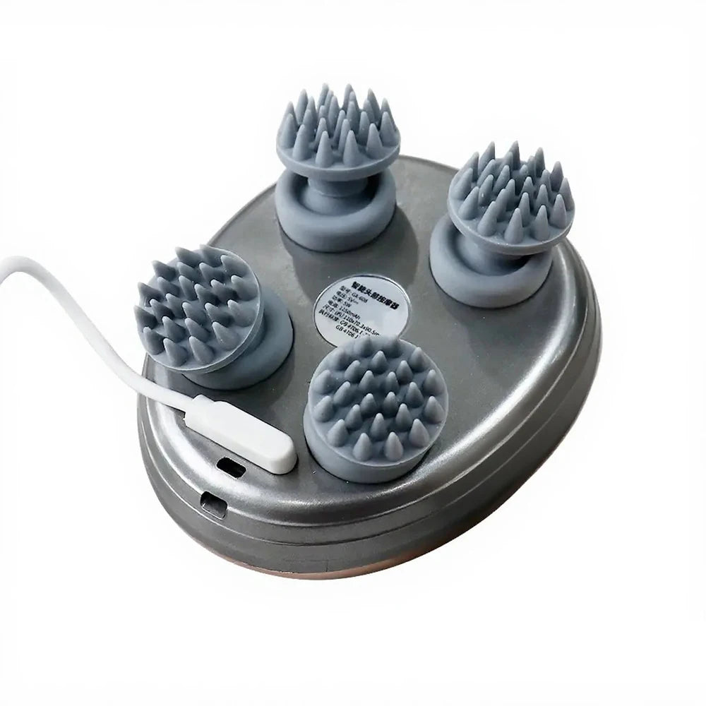 Appareil de massage électrique du cuir chevelu - détente, relaxation